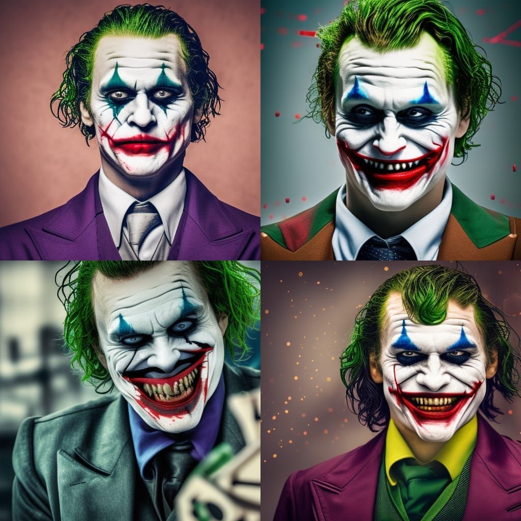 The Joker God of Chaos: Professional Photography