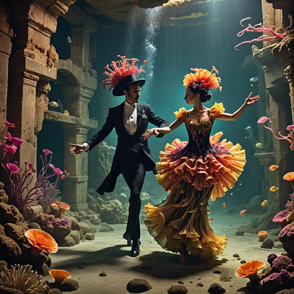 Flamenco Sea Anemones