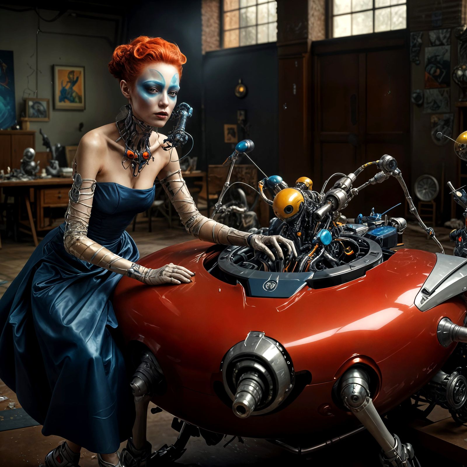 PPBOT - (personal protection bot - it levitates to follow he...