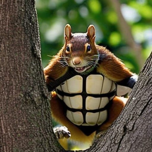Teenage Mutant Ninja Squirrels