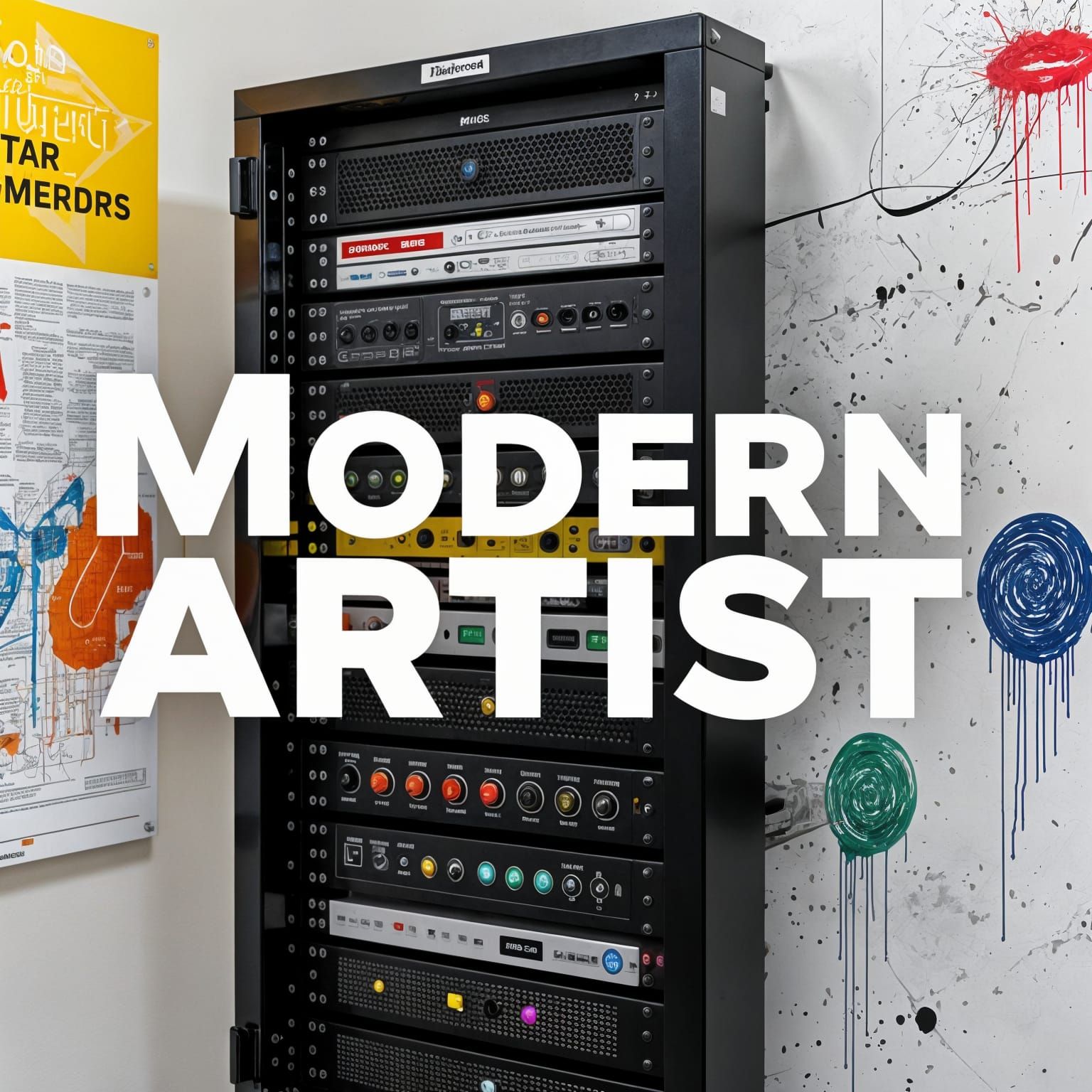 Server Displaying "Modern Artist" Text