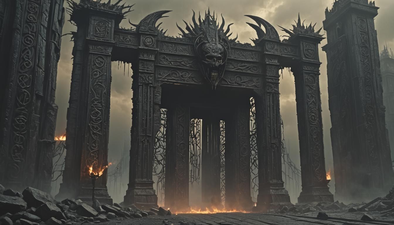 I am the way into the city of woe ,I am the way into eternal...