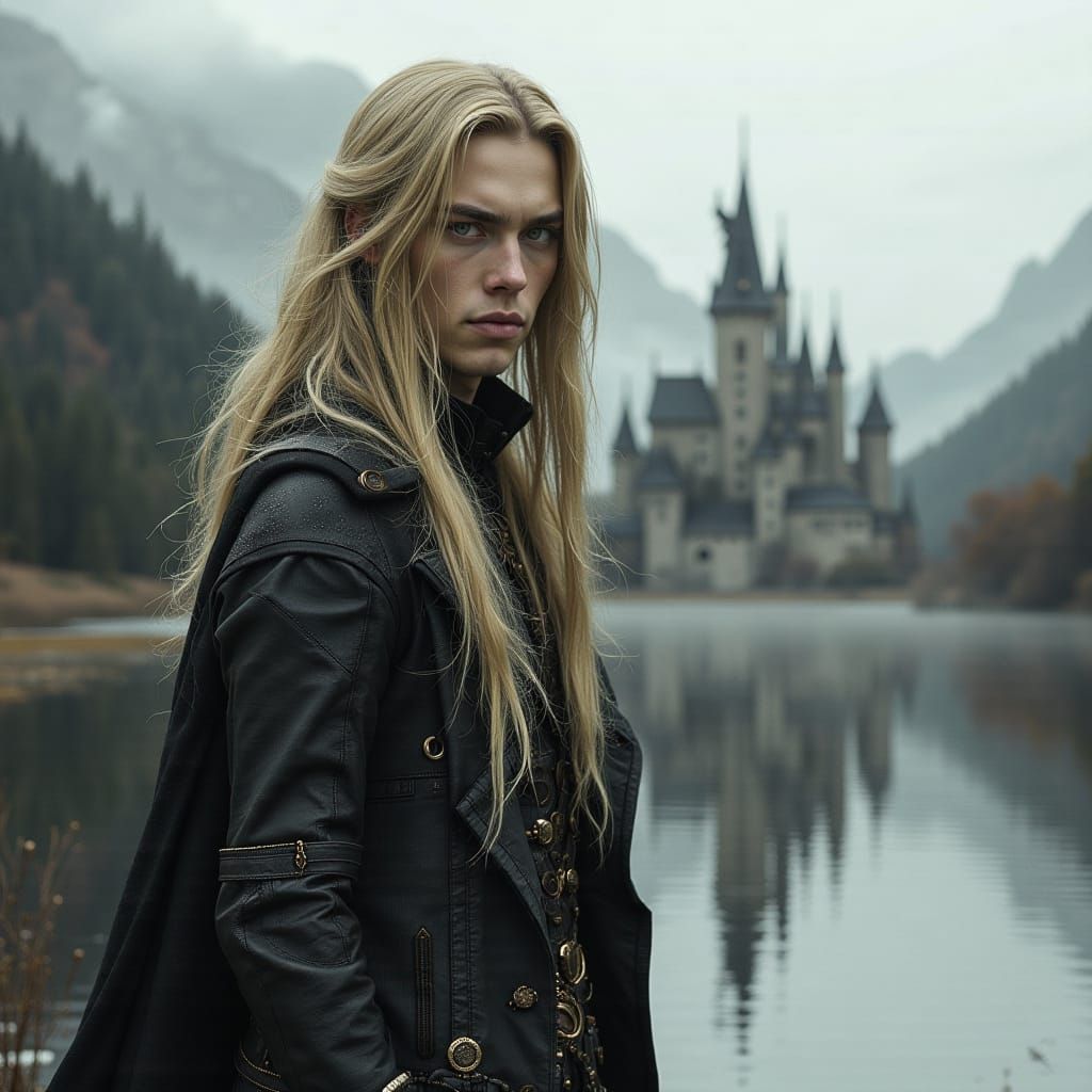 Wolf shifter Cyran Sinsworth, a beautiful male human with lo...