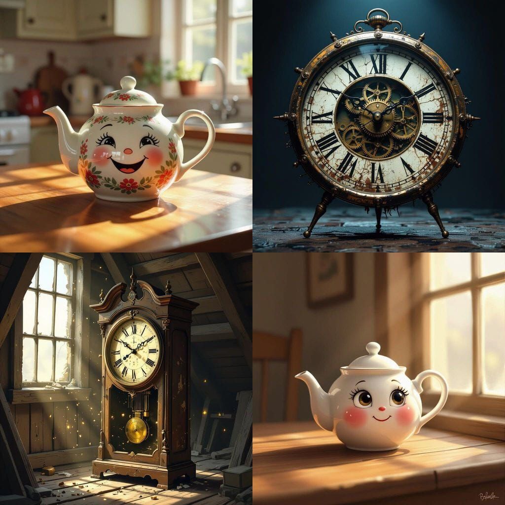 Whimsical Object with a Face