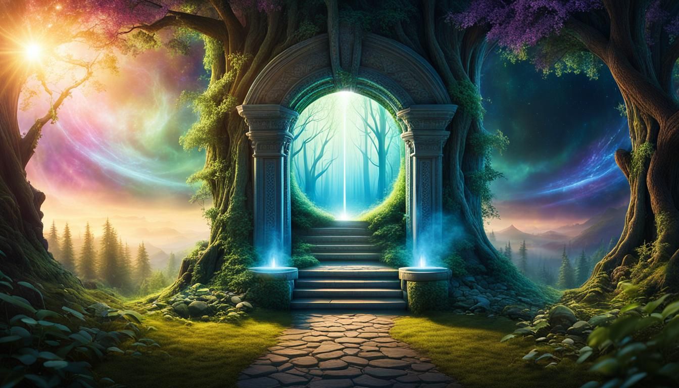 Magic portal to the world of dreams