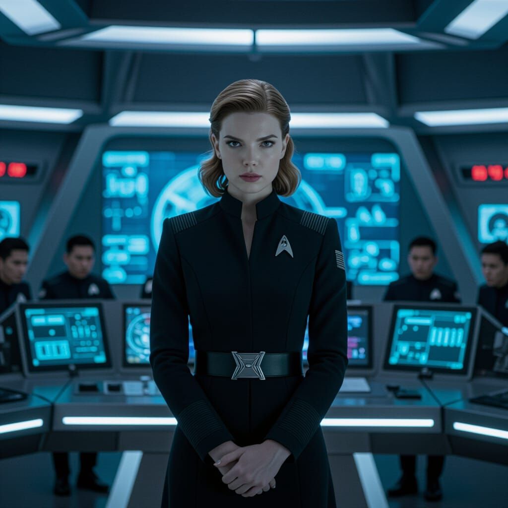 Anya Taylor-Joy as Star Trek Commander