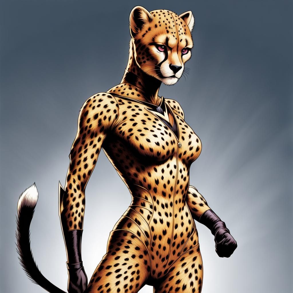 DC Comics Cheetah Portrait