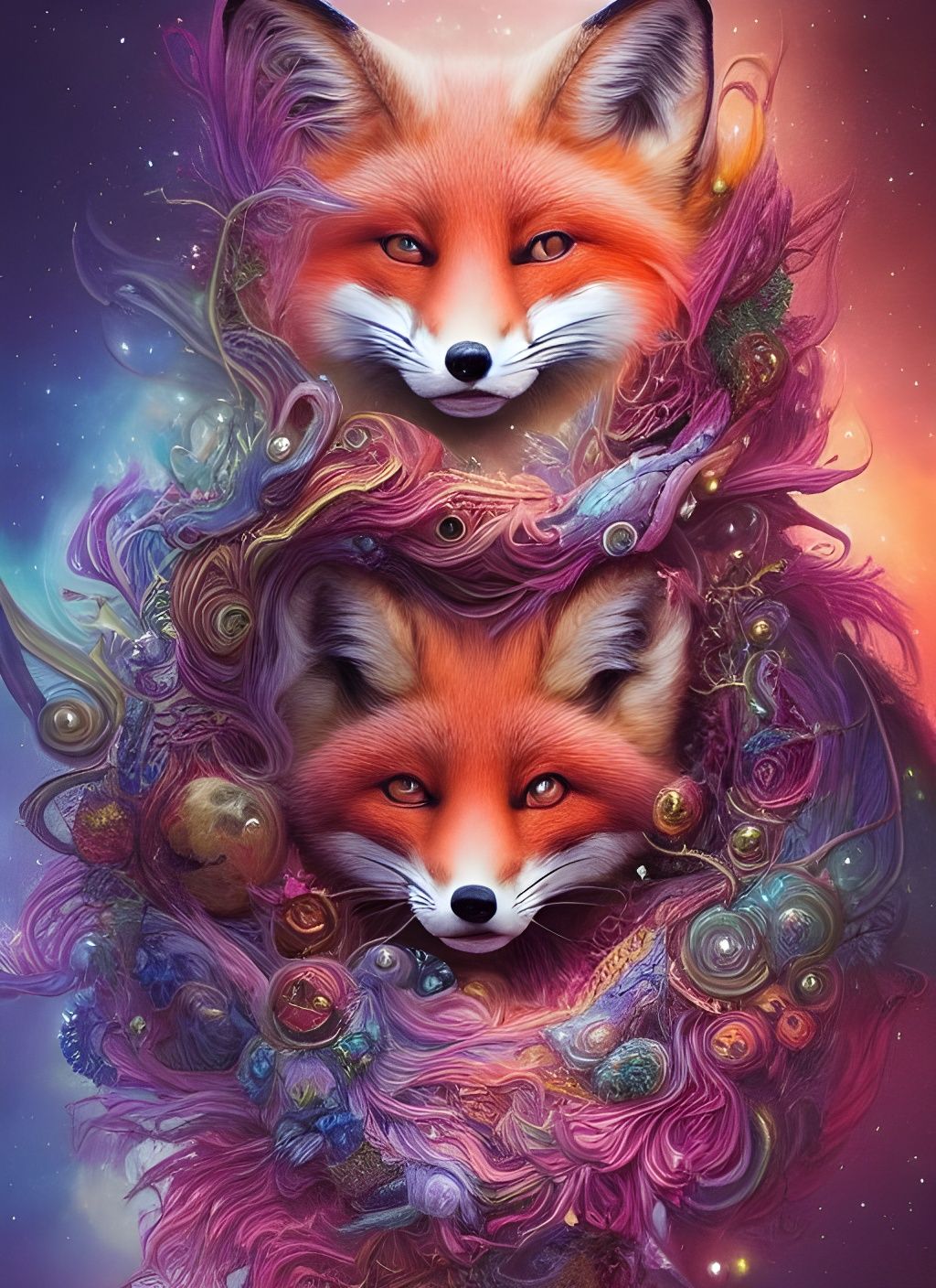 The Twin Foxes of Destiny