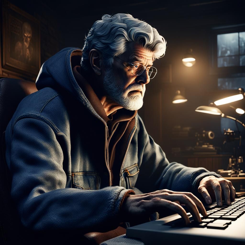 George Lucas Plays DayZ in 3D Videogame Style