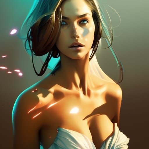 Hyperdetailed Portrait in Dynamic Lighting