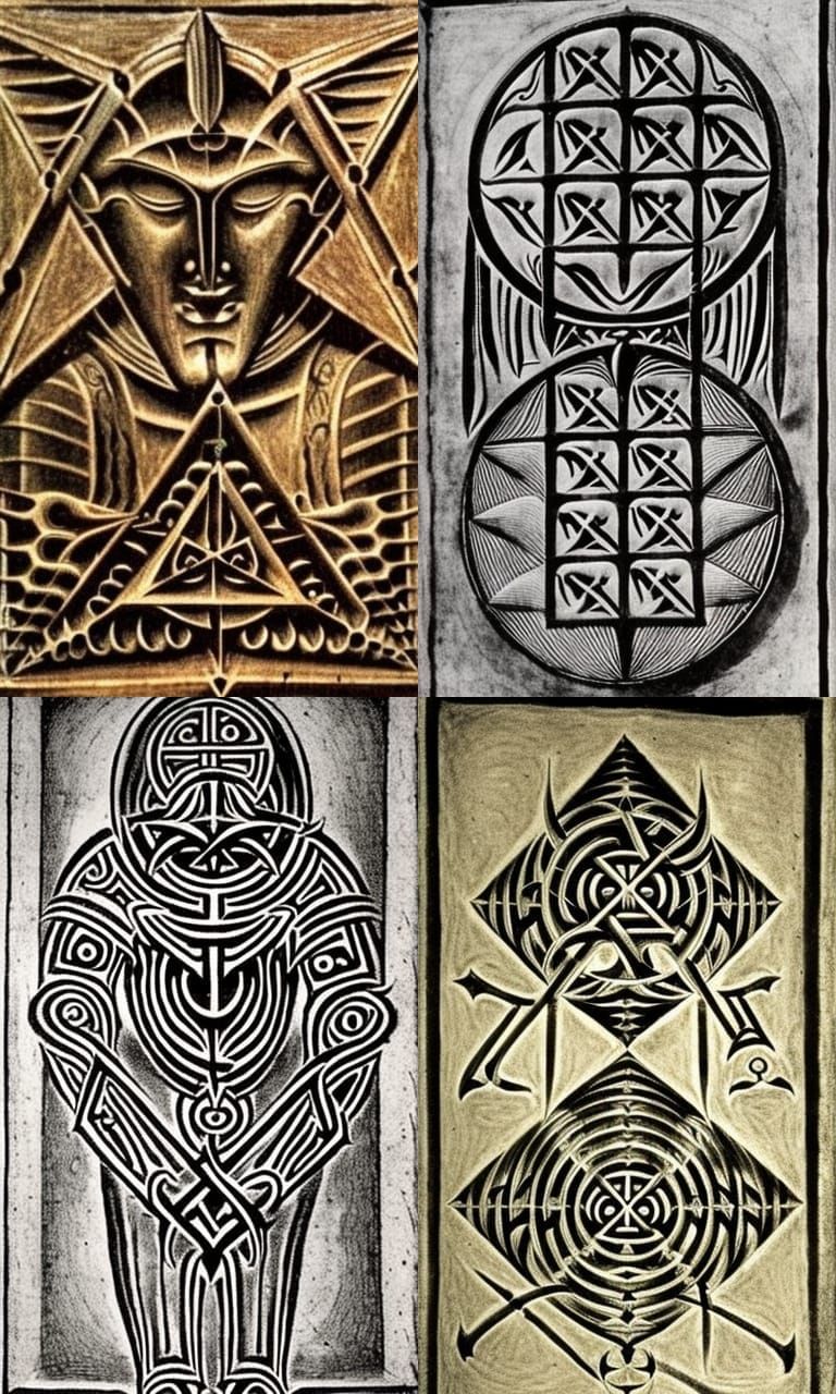 Anunnaki Vampiric Symbol with Sacred Geometry