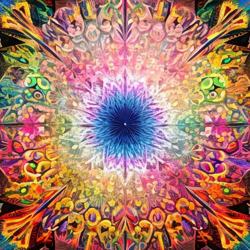 Intricate Mandelbrot Set Fractal Art