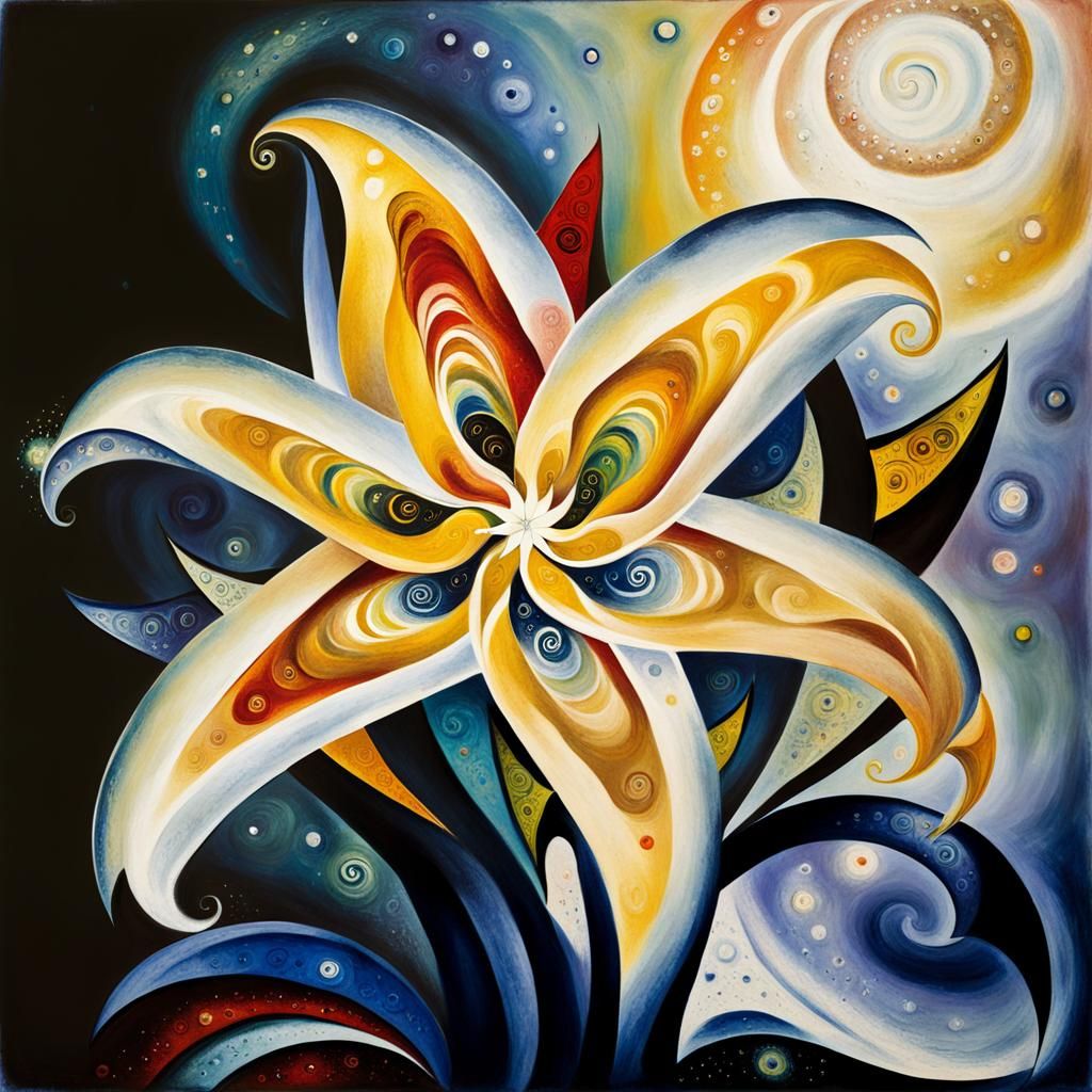 Chagall-esque Maelstrom of Stars and Nebulae