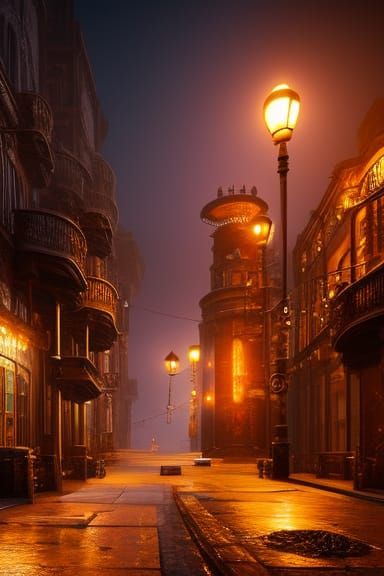 Steampunk Masquerade Ball in Victorian London