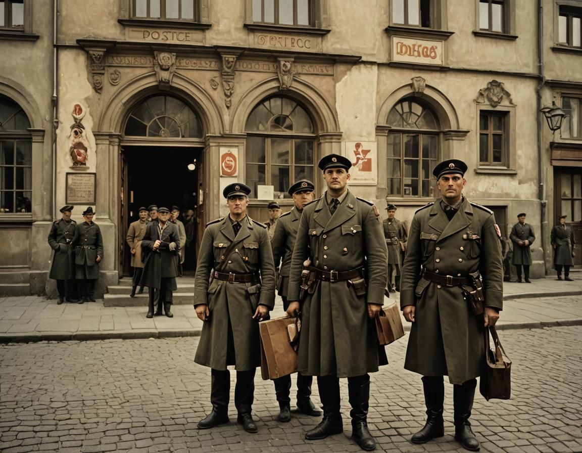 Defenders of Polish Post Office in Danzig, 1939