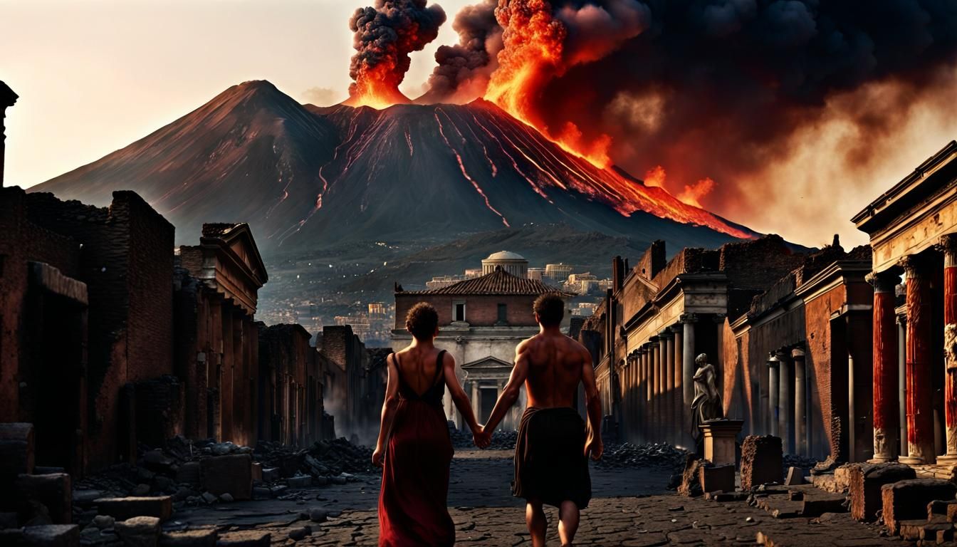 Pompeii Eruption: A Cinematic Escape
