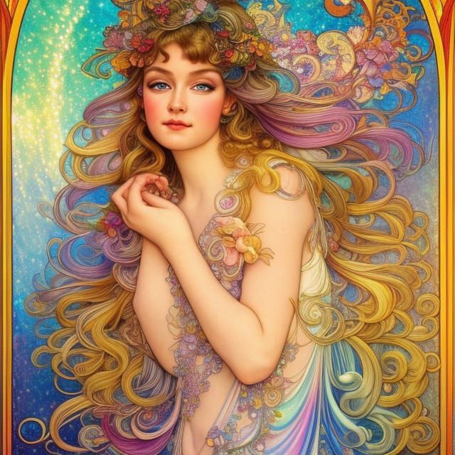 Art Nouveau Woman