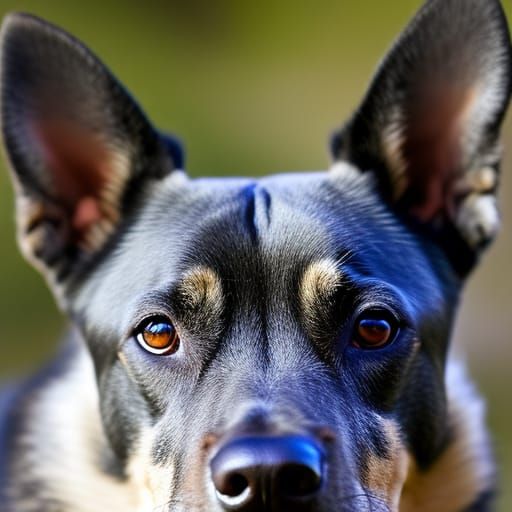 Hyperrealistic Dog Portrait in High Definition