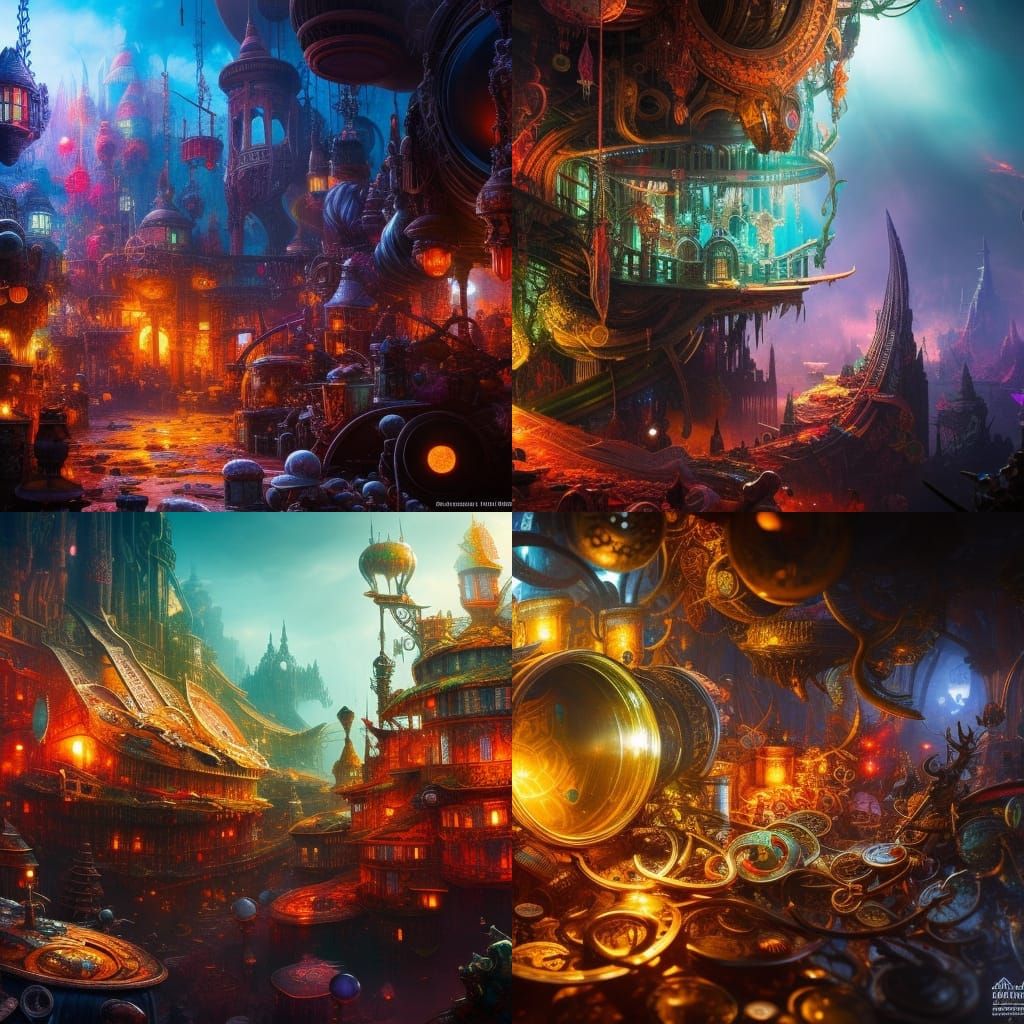 Chaotic Wonders: Intricate Chaos in a Jar