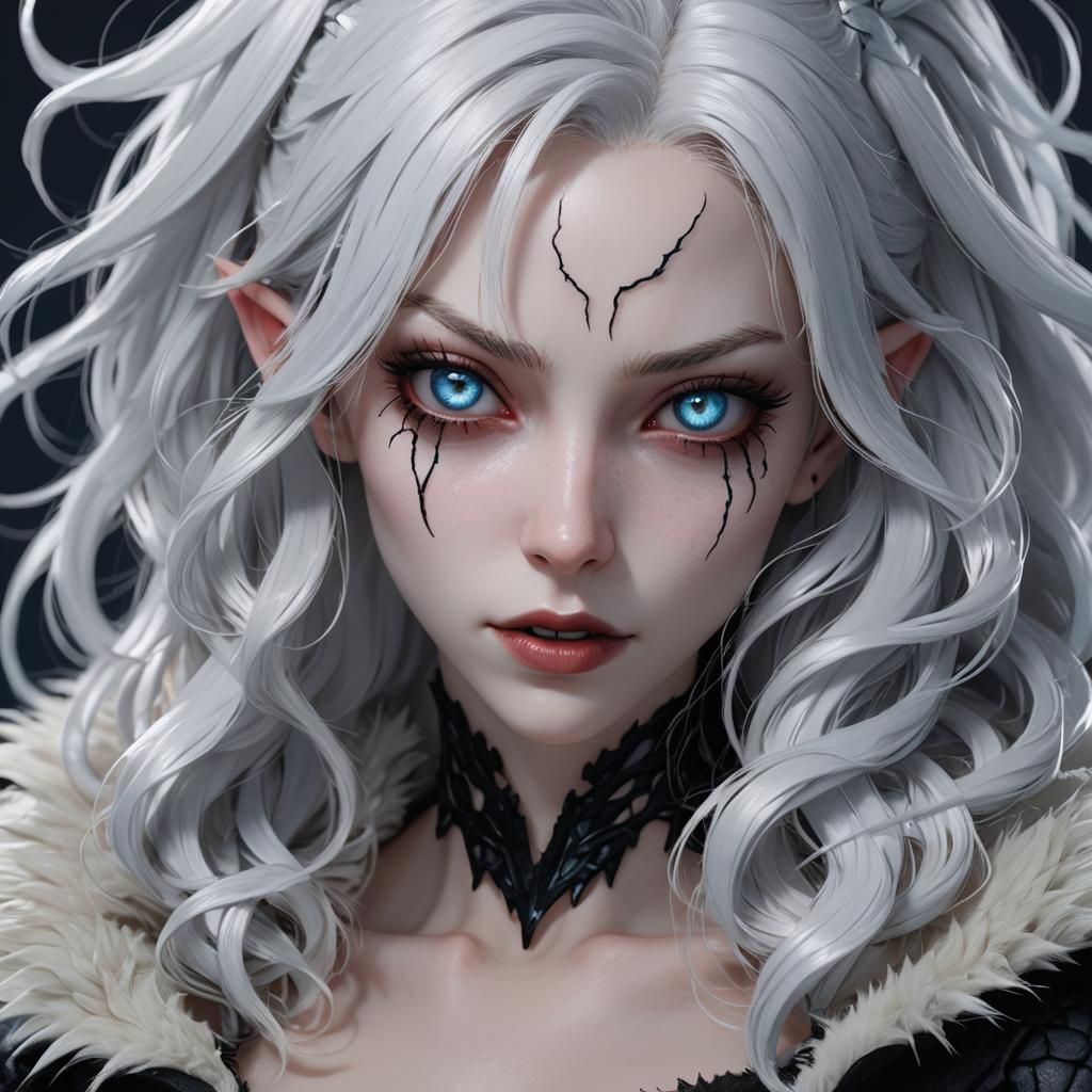 Furry Girl's Vampire Transformation in 3D Anime Art