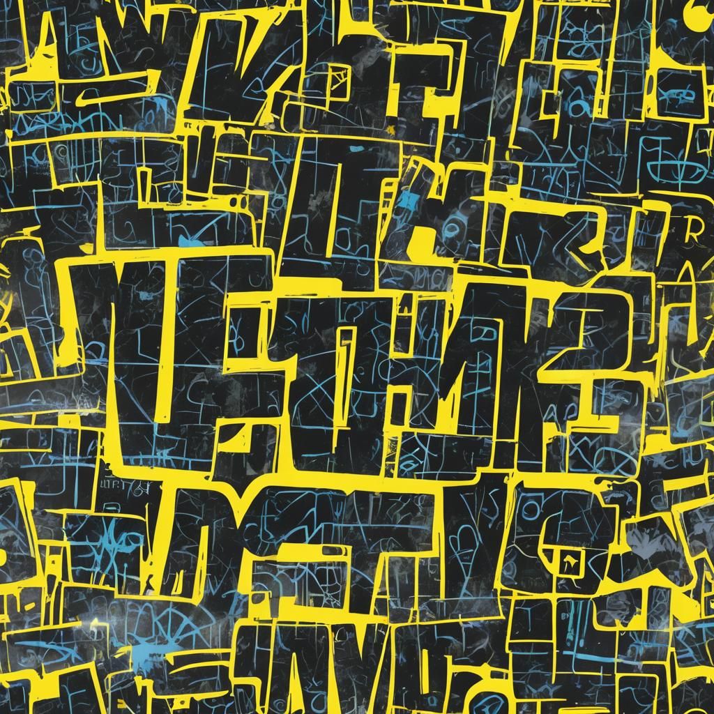 Wu-Tang Clan Graffiti Art in Urban Style