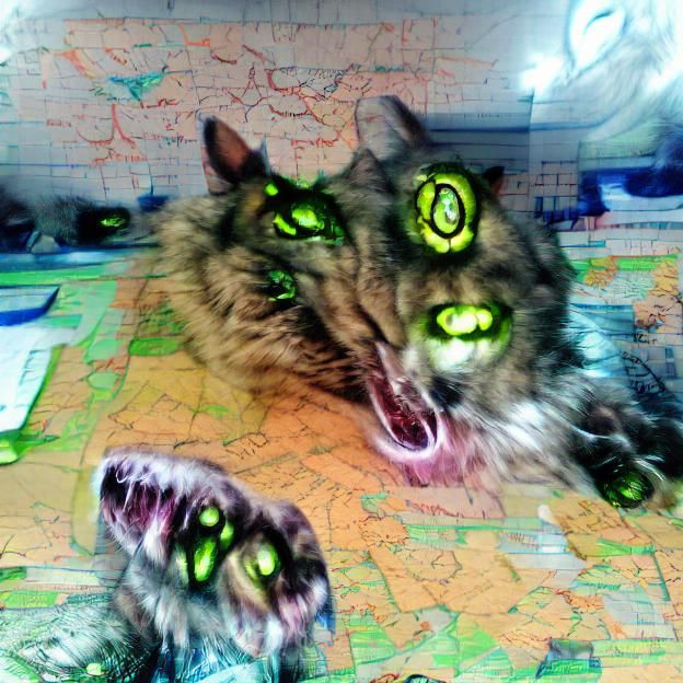 Beksinski-Inspired Shuggoth Nightmare: Apocalyptic Horror