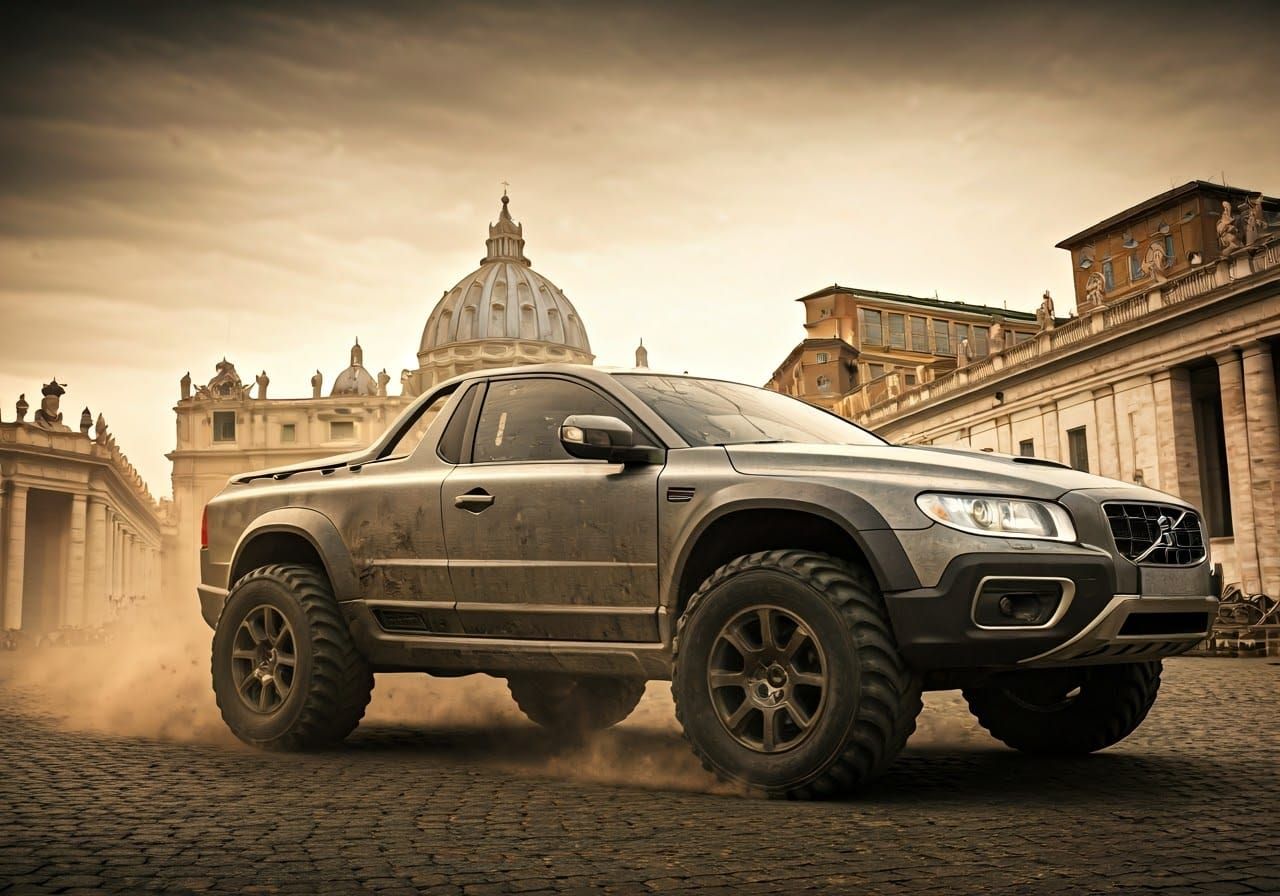 Battle-Scarred Volvo XC70 Concept Rips Through Post-Apocalyp...