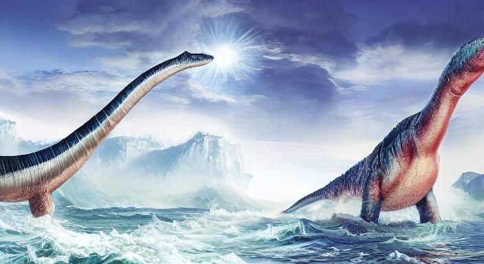 Epic Battle of Jurassic Sea Monsters