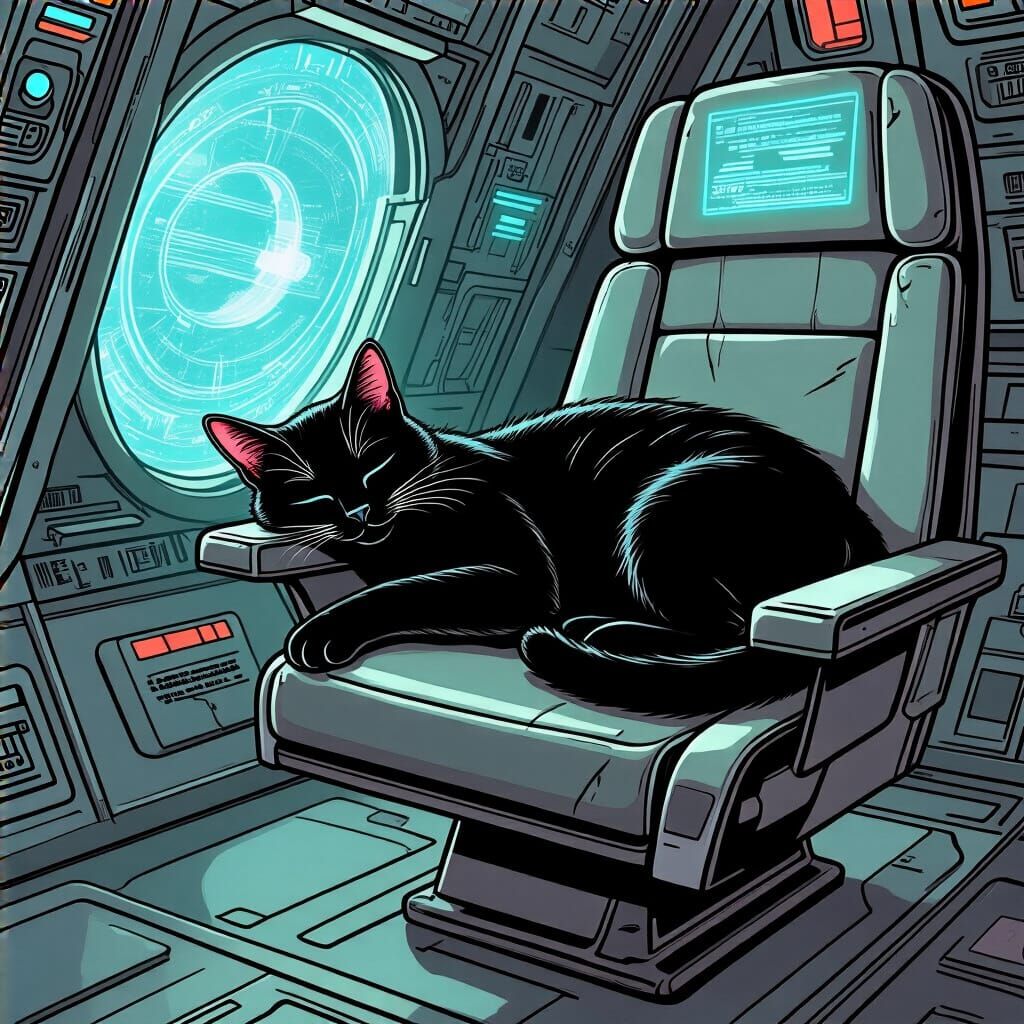 Captain Spock and his intergalactic Vulcan nap