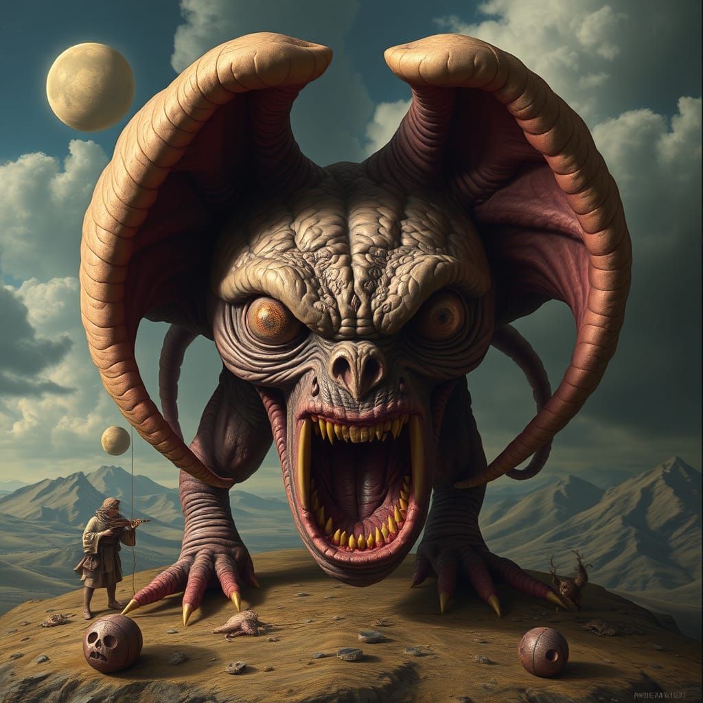 Monster in Style of Cosimo, Mankes, Hattori