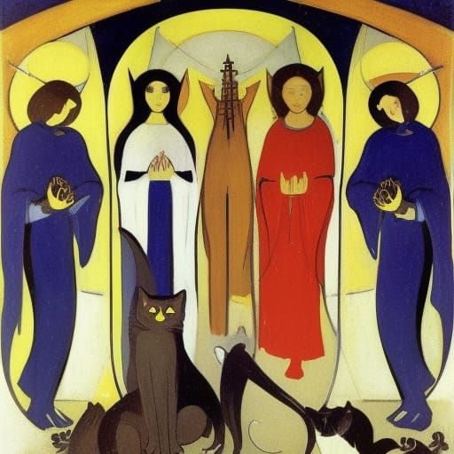 Vampire Lord in Deep Space: A Sci-Fi Illustration