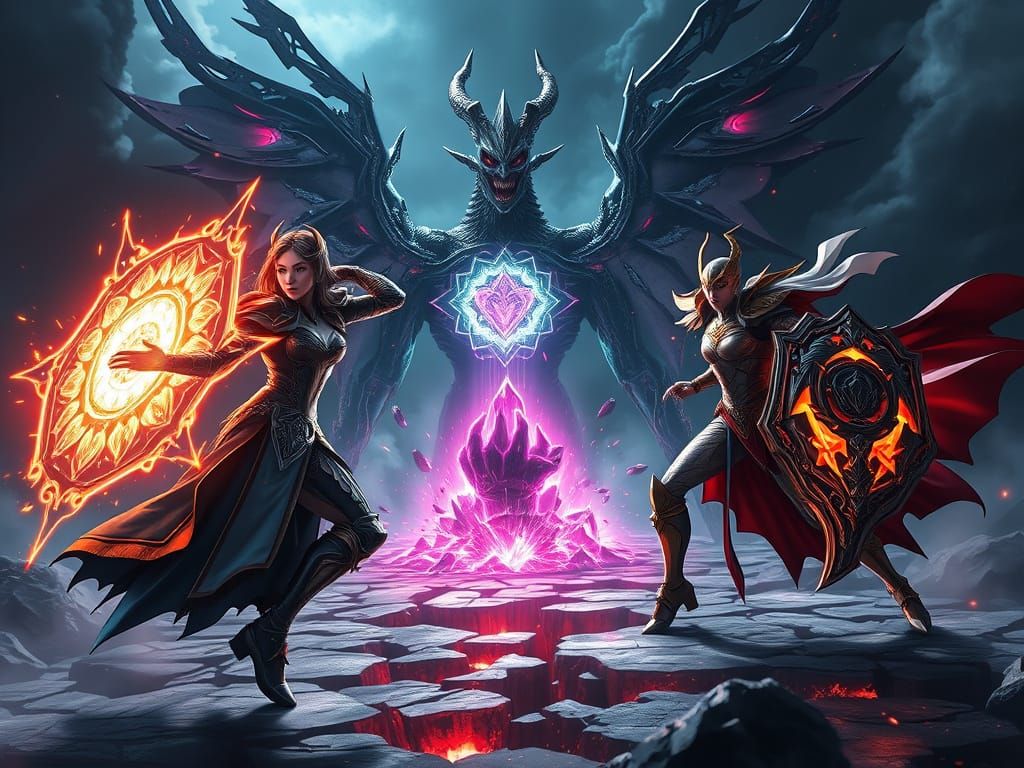 Guardians Clash with Dark Powers in Epic Battle