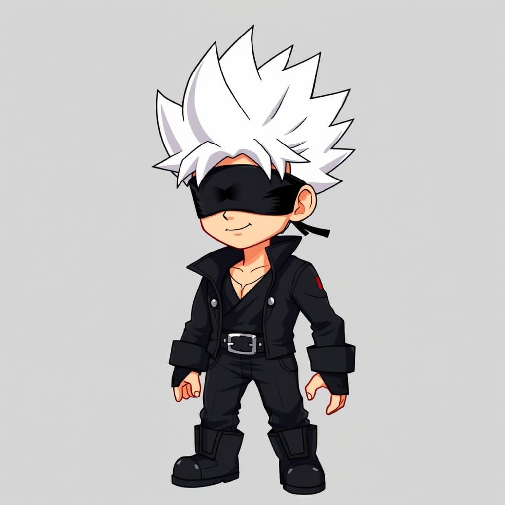 Mysterious Anime-Inspired Roblox Character in Cyberpunk Styl...