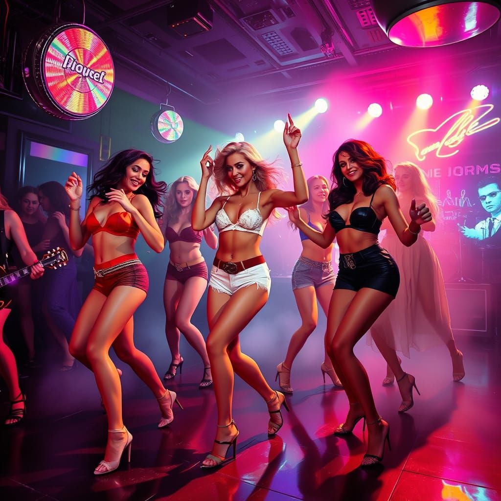 Electric Goddesses of 80s London Disco