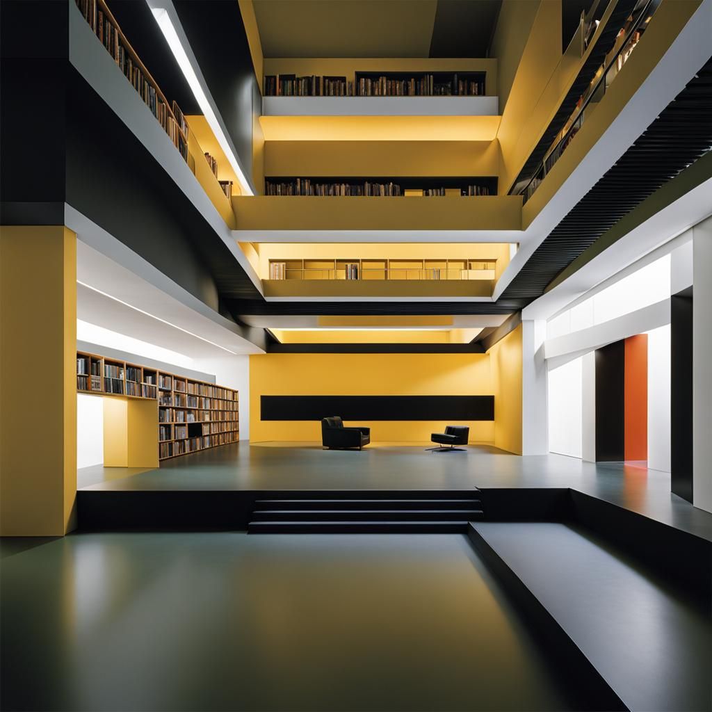 Eerie Liminal Space Inspired by Literary Masters