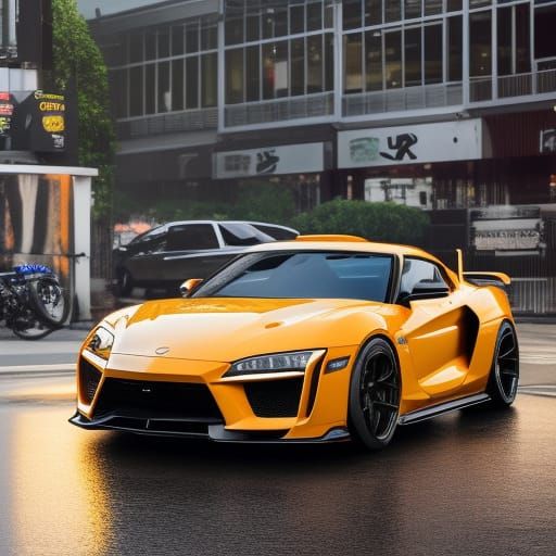 JDM Cars Cruise Tokyo Streets at Night