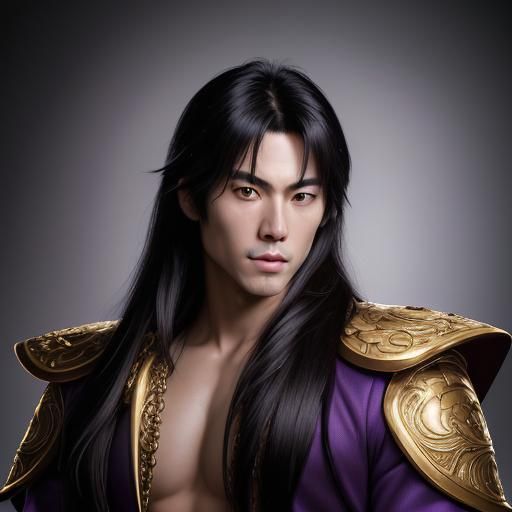 Jin Kazama   long hair.