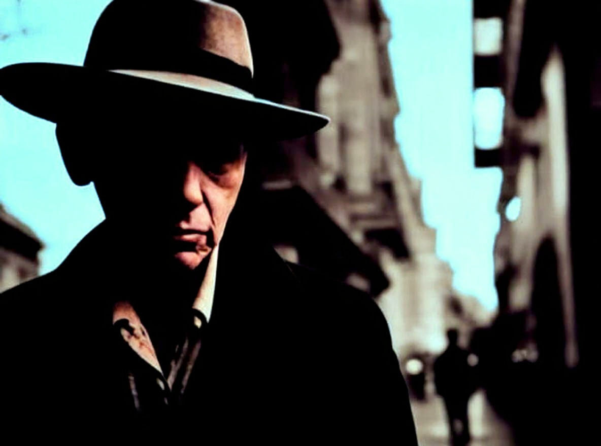 Street Photography: People in Soft Focus Sepia Tones