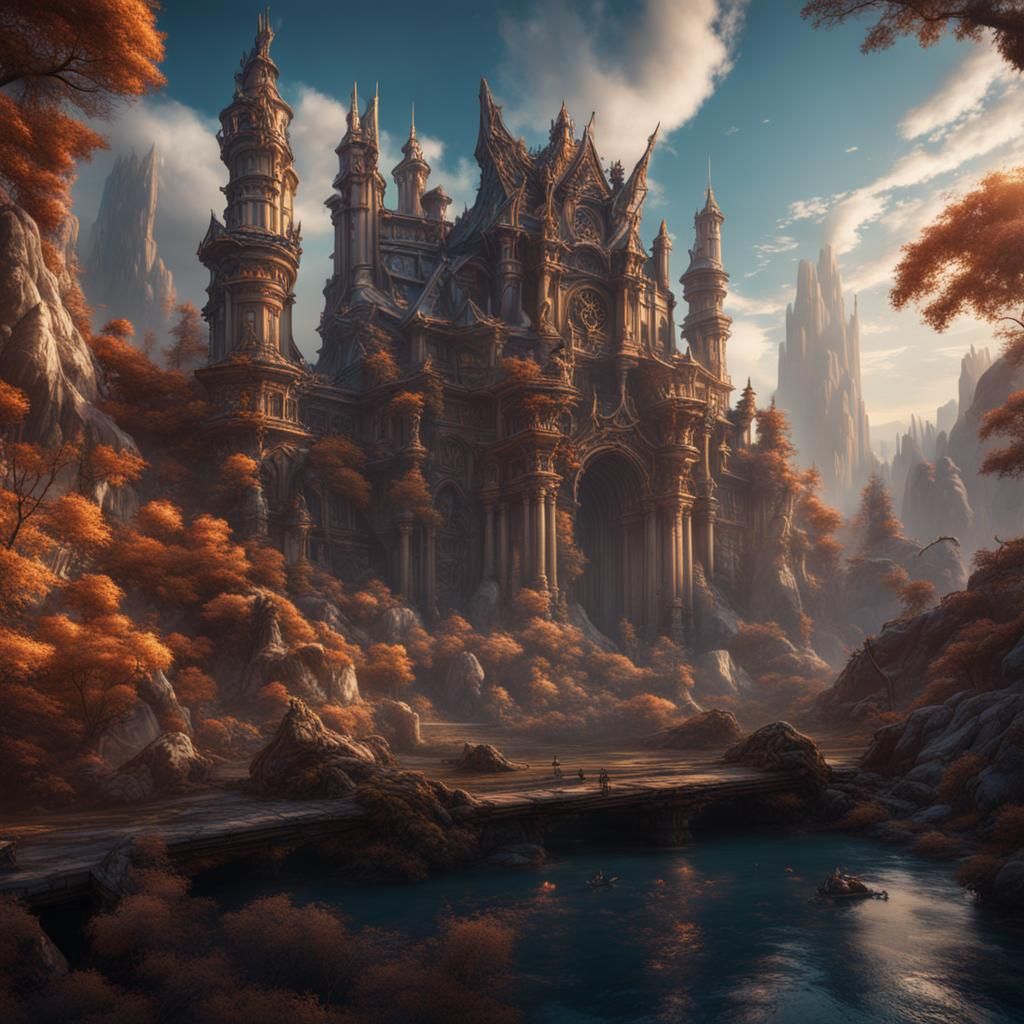 Zalmoxis God in Detailed Matte Painting Style