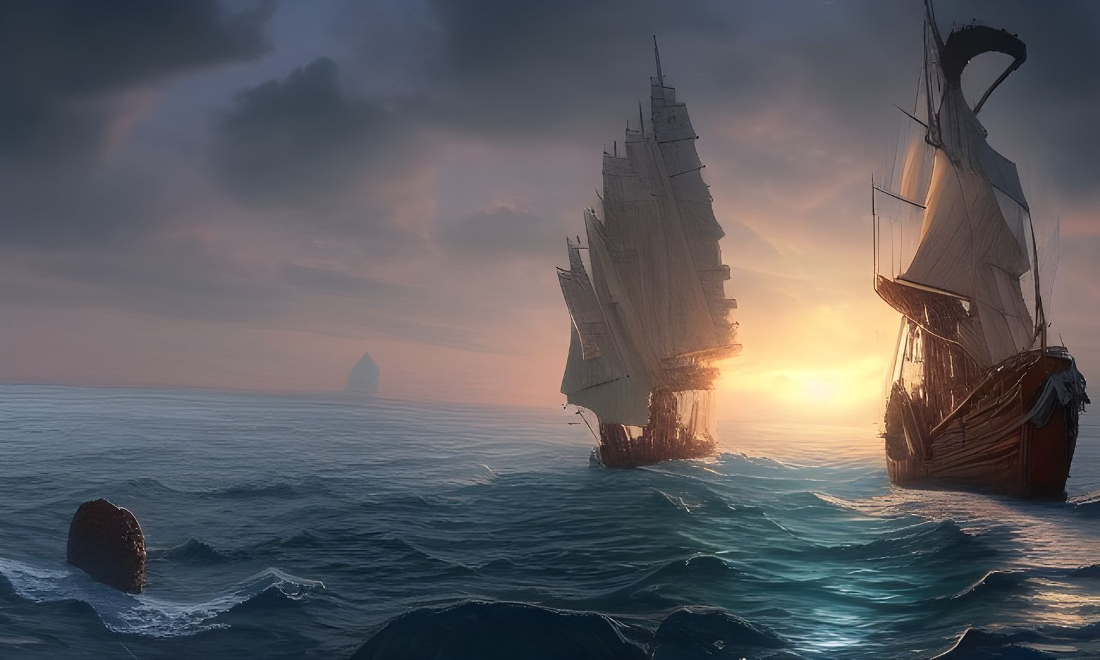 Message in a Bottle Concept Art