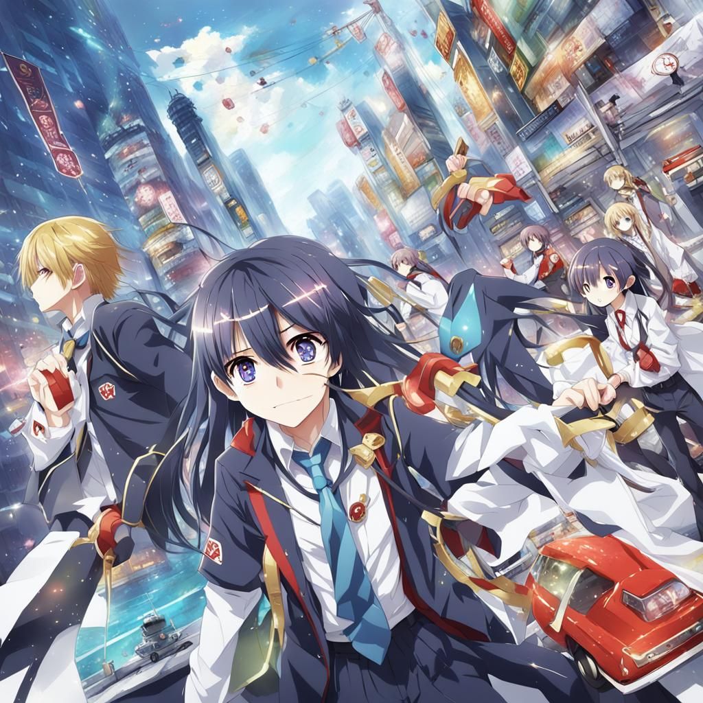 Anime Key Visual Character Illustration