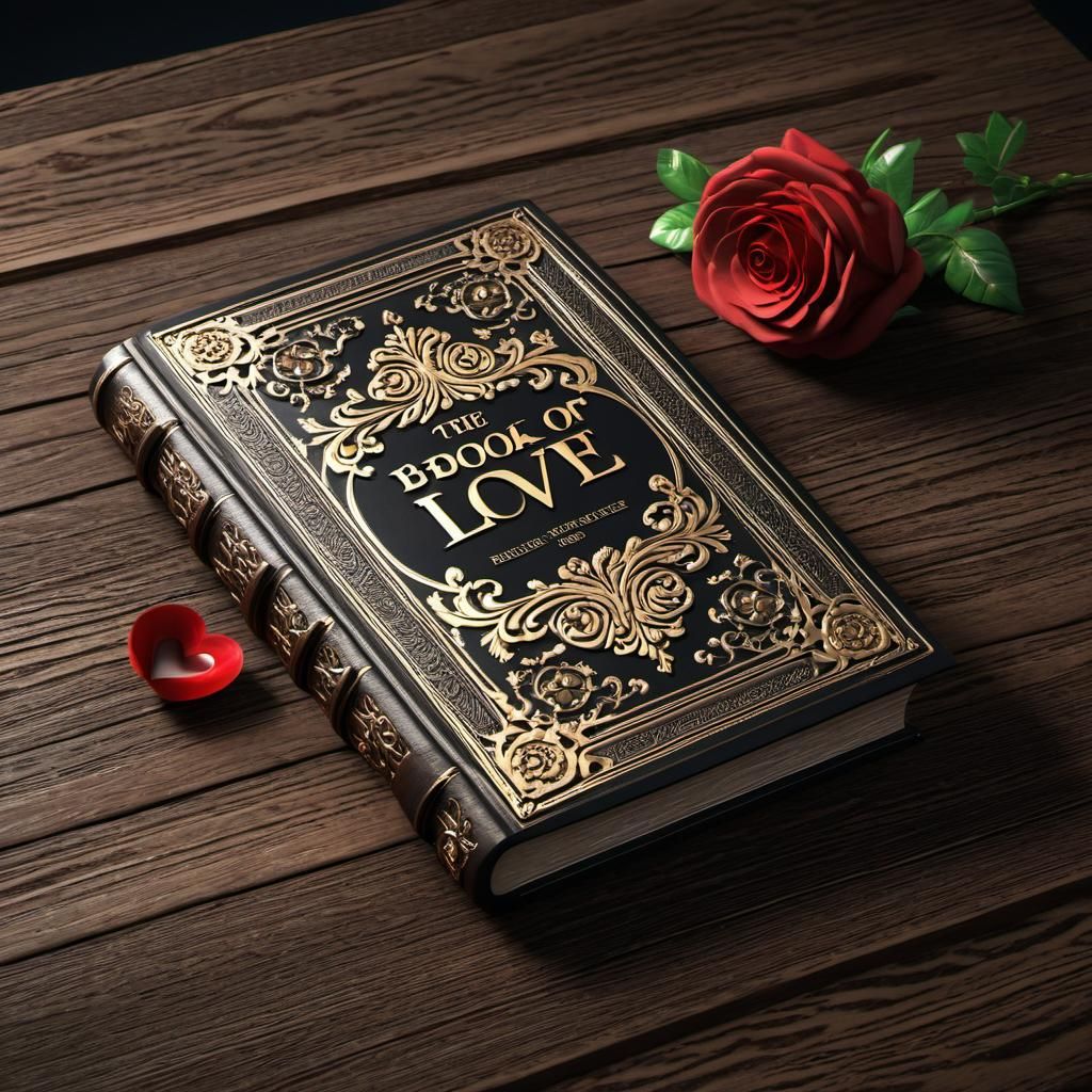The Book of Love: Hyperrealistic Embossed Art