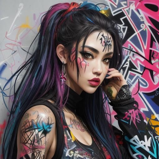 (masterpiece,, official art, beautiful and aesthetic:1.2), (1girl:1.3), extreme detailed,colorful,highest detailed,(graf...