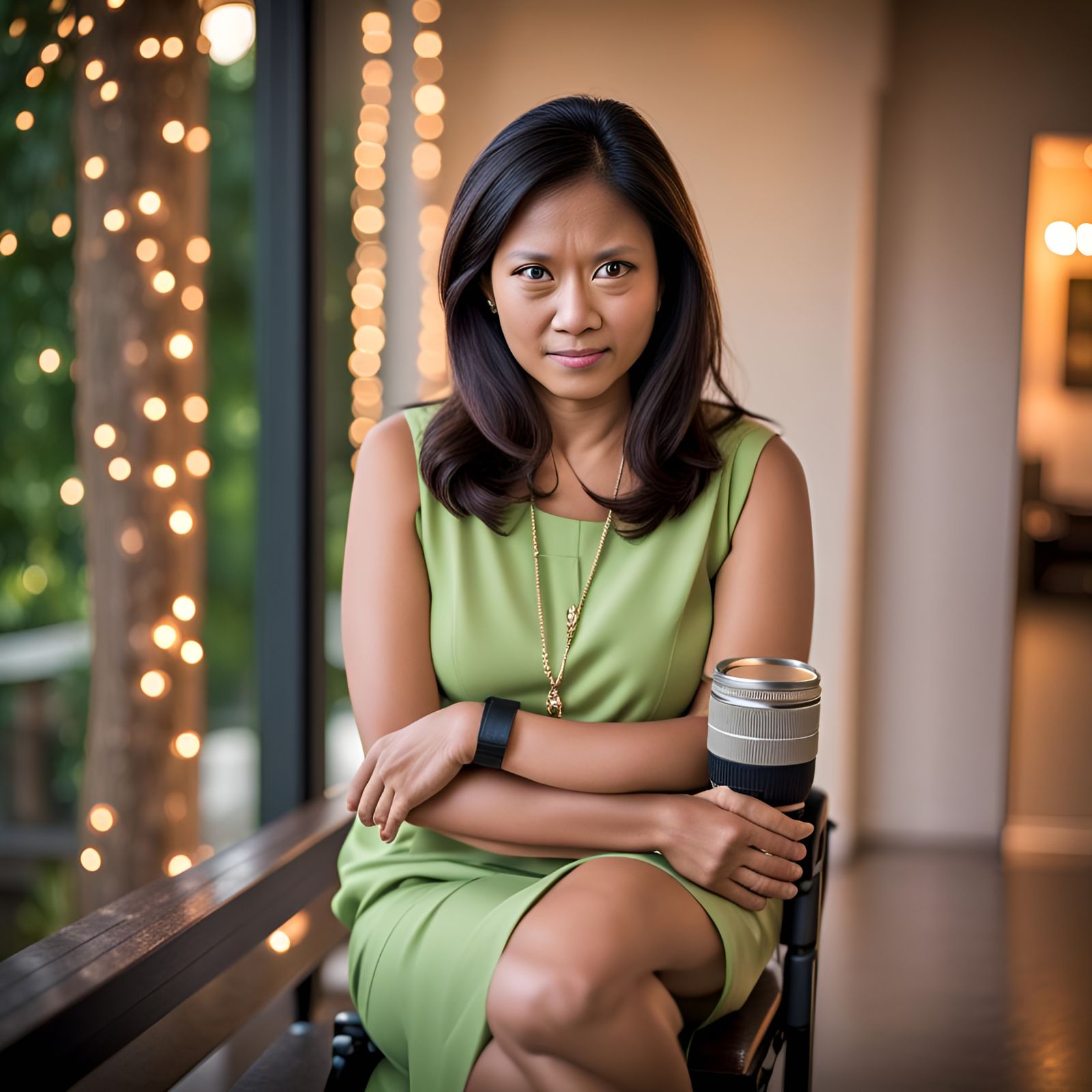 Skeptical Wife: Professional Photography with Bokeh