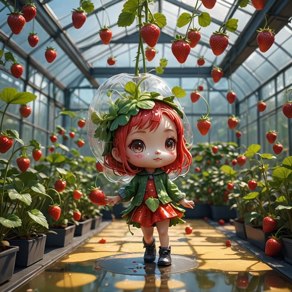The Strawberry Girl.