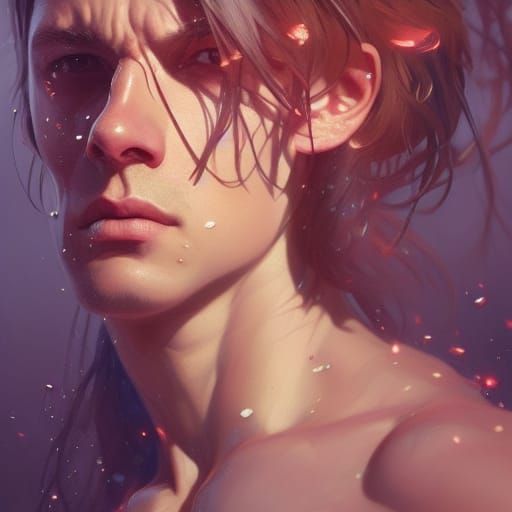 Hyperdetailed Portrait in Dynamic Lighting