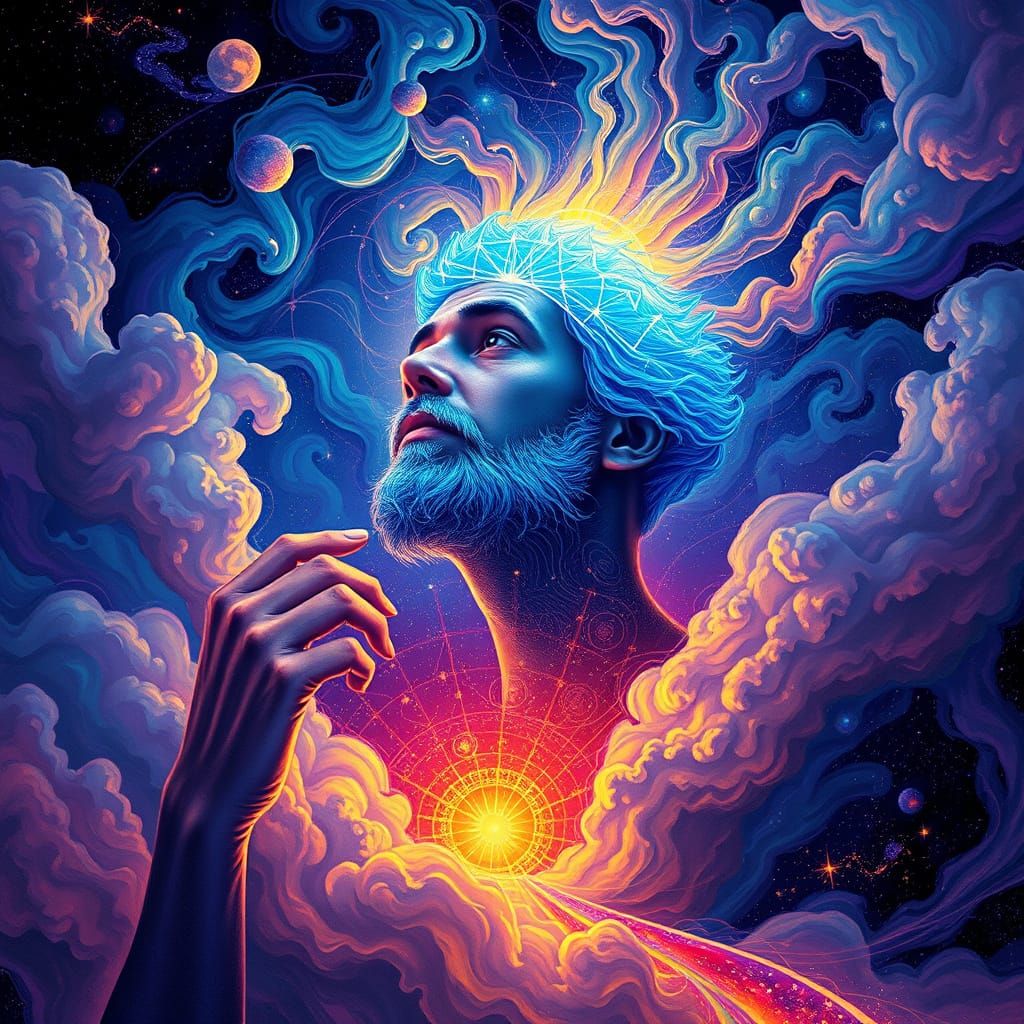 Visionary Astral Being Unveils Cosmic Truths