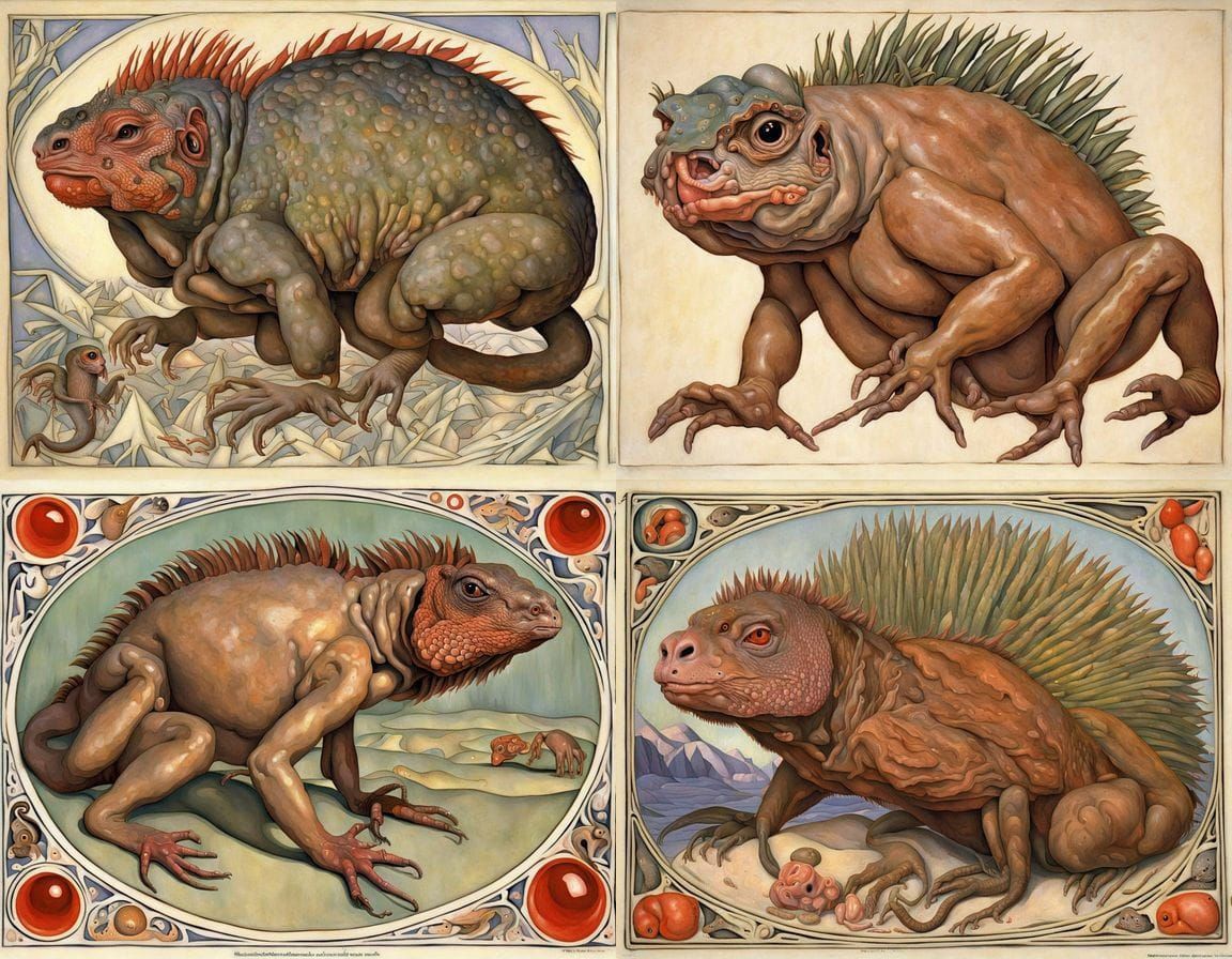 Surreal Hybrid Creature: A Vivisection Masterpiece