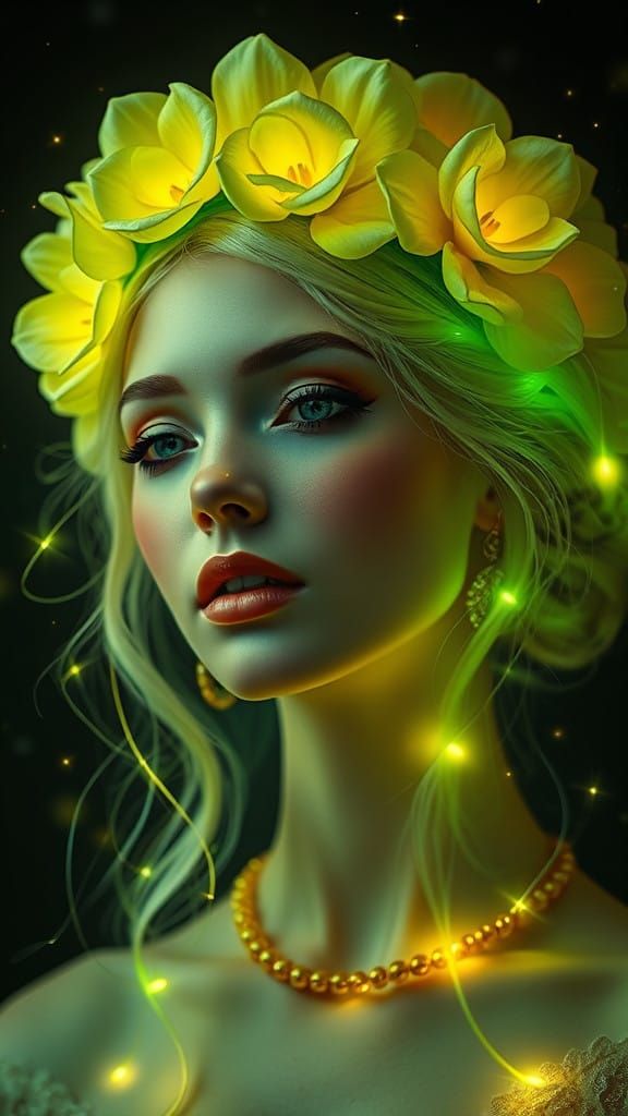 Fantastical Beauty in Whimsical Style