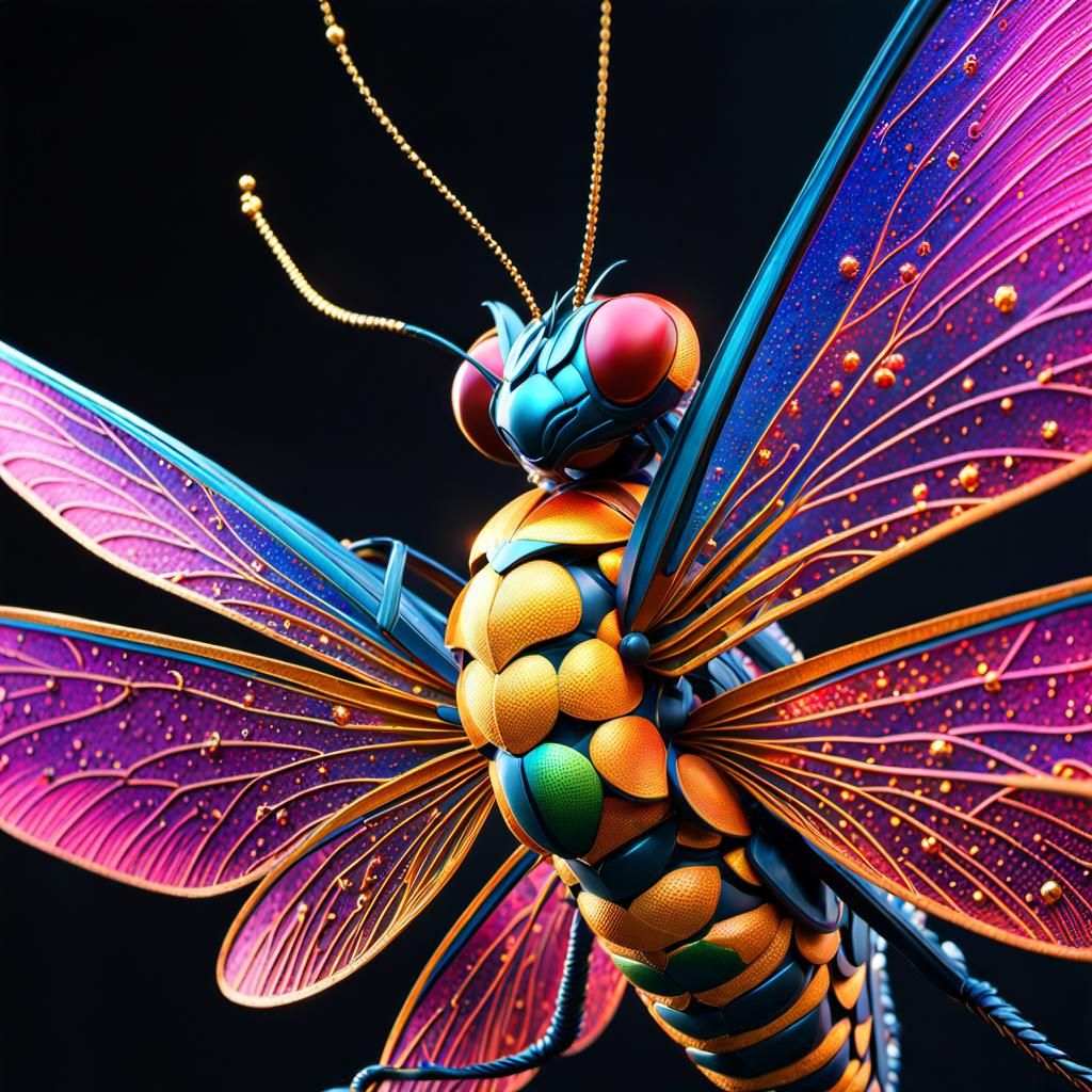 Dazzling Hyperrealistic Image with Volumetric Lighting